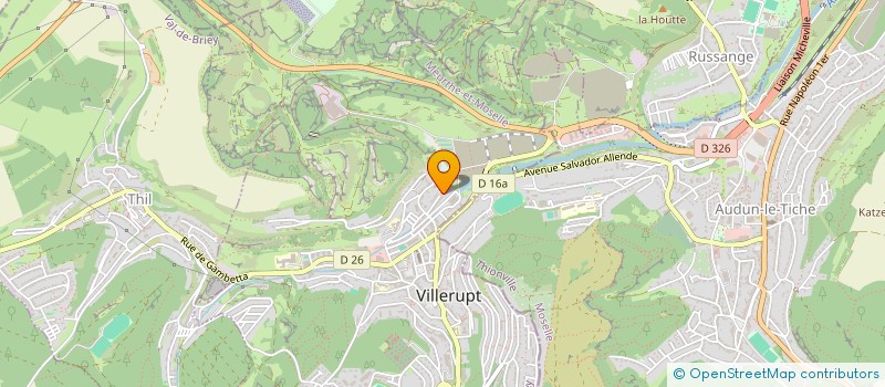 localisation de l'entreprise MONSIEUR ROMAIN JASPART à VILLERUPT