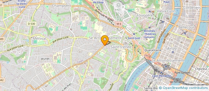 localisation de l'entreprise MONSIEUR ROMAIN JEANNIOT à LYON