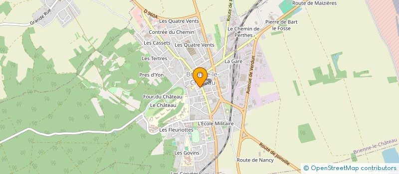 localisation de l'entreprise MONSIEUR ROMAIN JOFFIN à BRIENNE-LE-CHATEAU