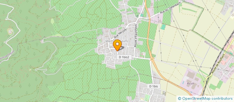 localisation de l'entreprise MONSIEUR ROMAIN JOHANN  BEBLENHEIM