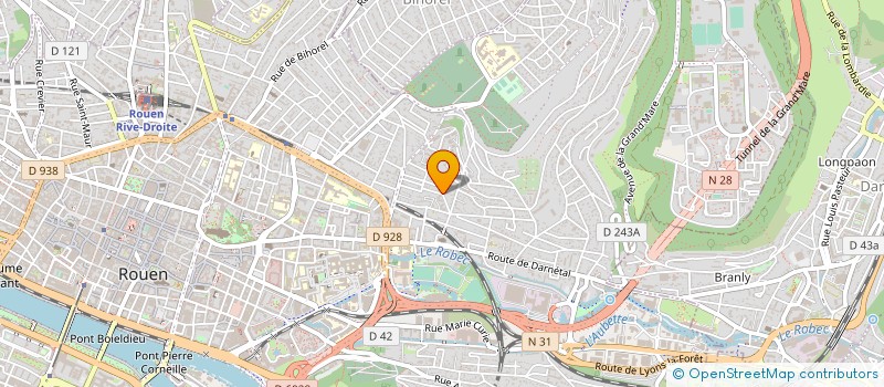 localisation de l'entreprise MONSIEUR ROMAIN JOLY  ROUEN