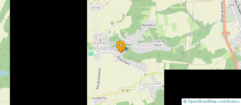 localisation de l'entreprise MONSIEUR ROMAIN JOLY  CAMBRONNE-LES-CLERMONT