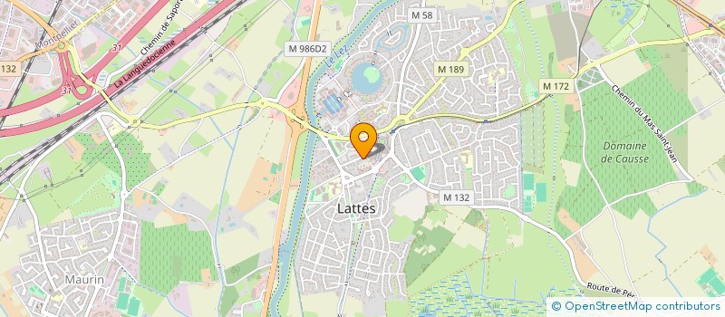 localisation de l'entreprise MONSIEUR ROMAIN JOMBART à LATTES