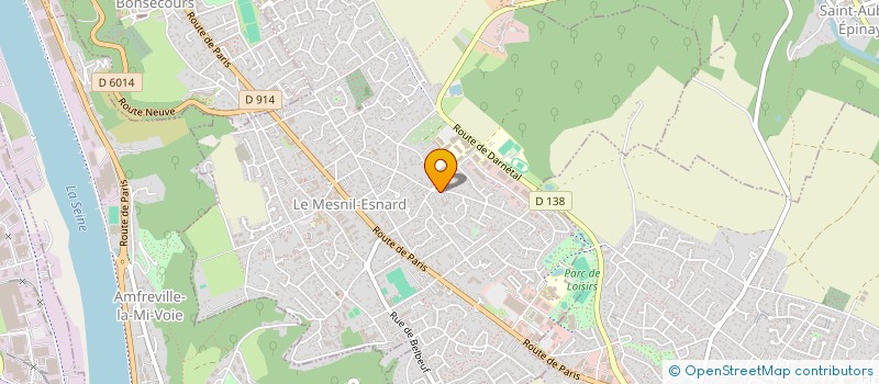 localisation de l'entreprise MONSIEUR ROMAIN JORE  LE MESNIL-ESNARD