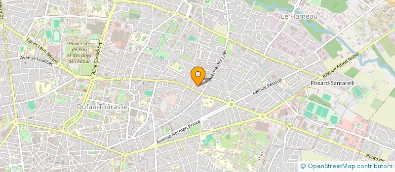 localisation de l'entreprise MONSIEUR ROMAIN JOSSE à PAU