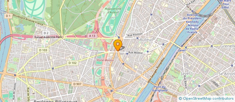 localisation de l'entreprise MONSIEUR ROMAIN JOSSIER  PARIS