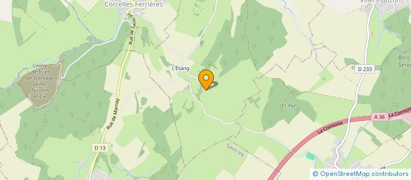 localisation de l'entreprise MONSIEUR ROMAIN JOUFFROY  VELESMES-ESSARTS