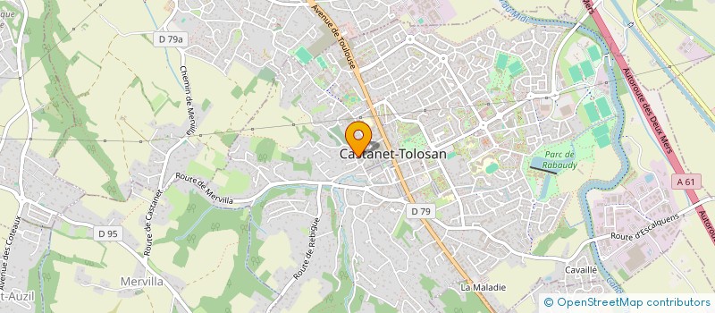 localisation de l'entreprise MONSIEUR ROMAIN JOURDAN à CASTANET-TOLOSAN