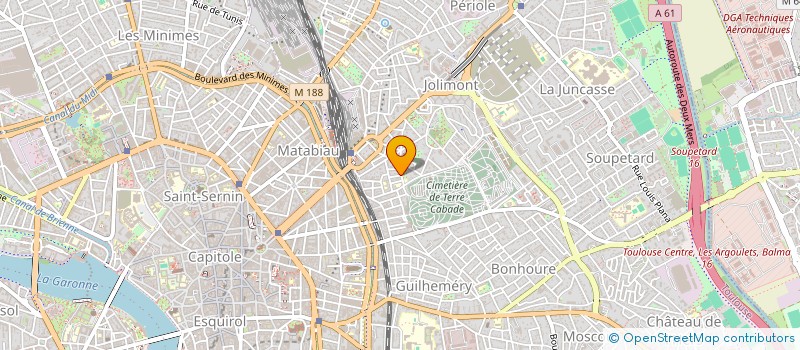 localisation de l'entreprise MONSIEUR ROMAIN JOUSSET à TOULOUSE