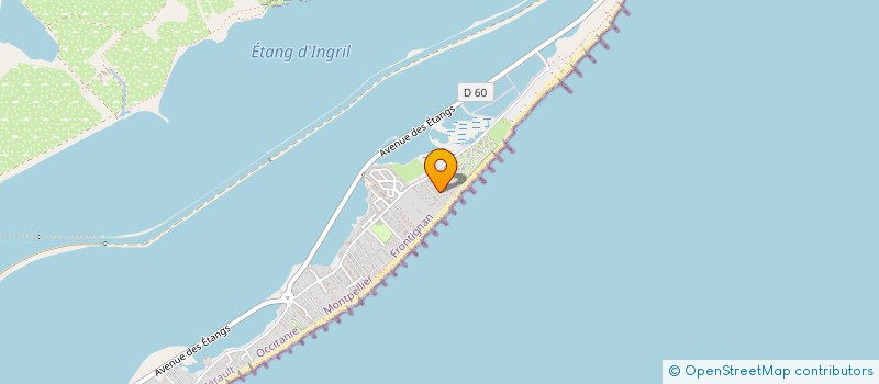 localisation de l'entreprise MONSIEUR ROMAIN JUANICO à FRONTIGNAN