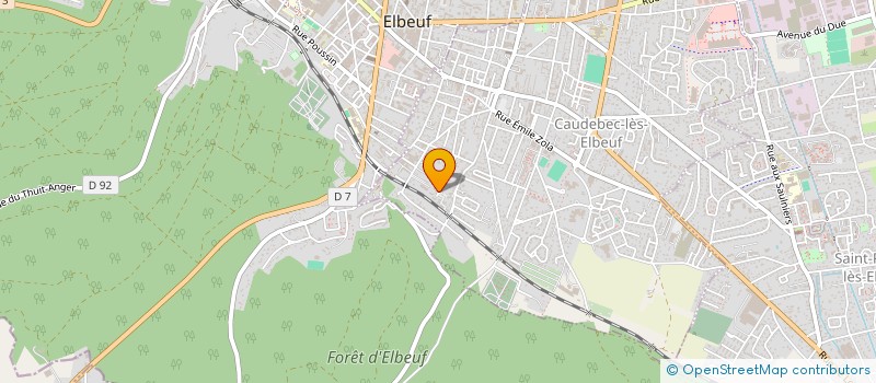 localisation de l'entreprise MONSIEUR ROMAIN JULIA  CAUDEBEC-LES-ELBEUF