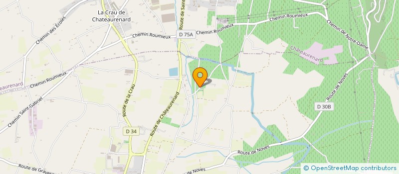 localisation de l'entreprise MONSIEUR ROMAIN JULLIAN  EYRAGUES