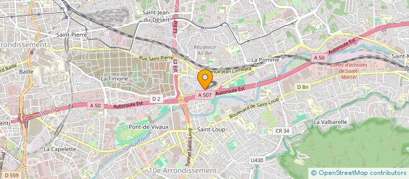 localisation de l'entreprise MONSIEUR ROMAIN JUPIN à MARSEILLE