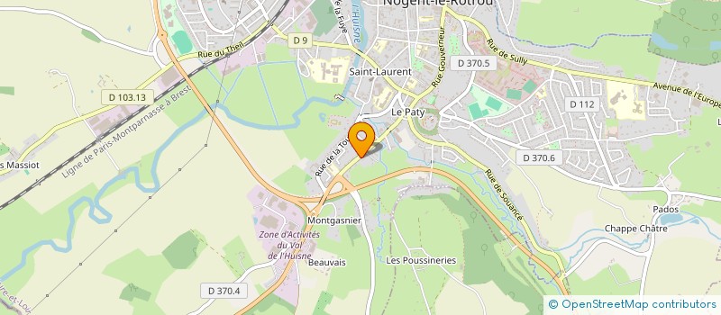 localisation de l'entreprise MONSIEUR ROMAIN KERGROUENE à NOGENT-LE-ROTROU