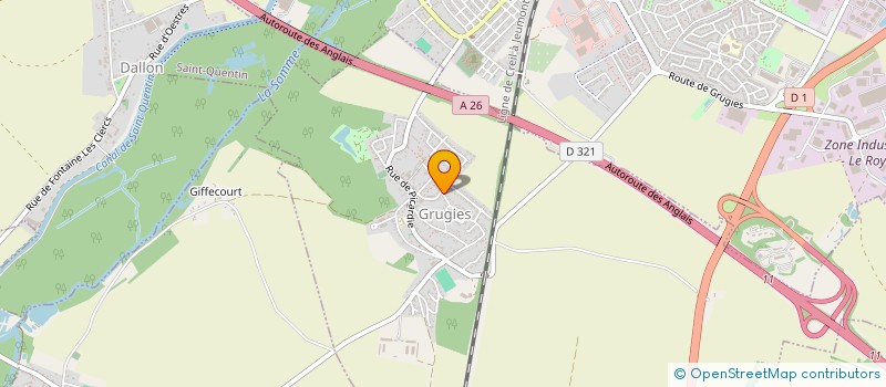 localisation de l'entreprise MONSIEUR ROMAIN KLIMERAK  GRUGIES