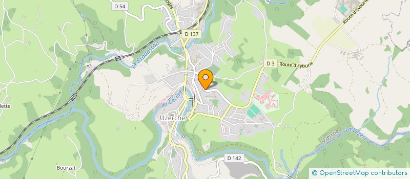 localisation de l'entreprise MONSIEUR ROMAIN KLOECKNER  UZERCHE