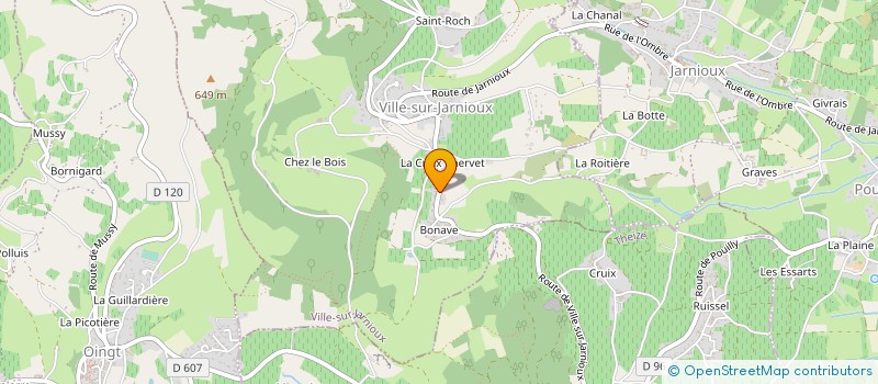 localisation de l'entreprise MONSIEUR ROMAIN KRASKA à PORTE-DES-PIERRES-DOREES
