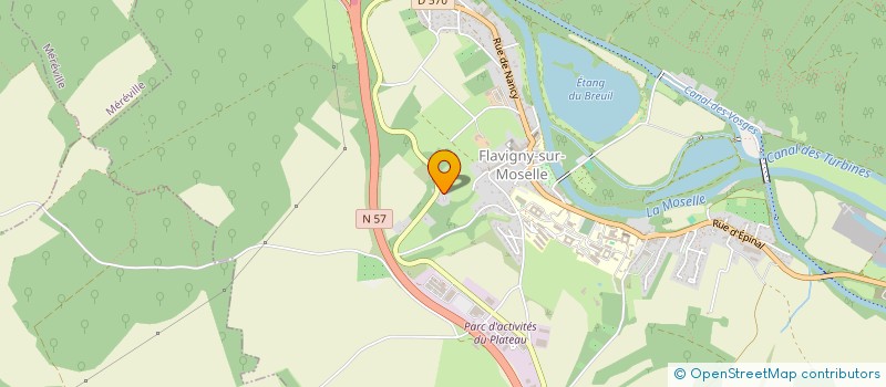 localisation de l'entreprise MONSIEUR ROMAIN KRUCH  FLAVIGNY-SUR-MOSELLE