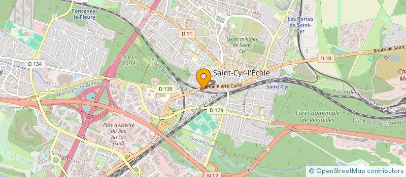 localisation de l'entreprise MONSIEUR ROMAIN LABIT à SAINT-CYR-L'ECOLE