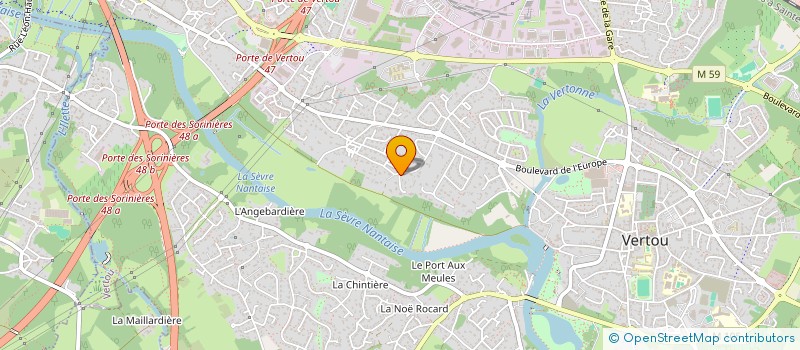 localisation de l'entreprise MONSIEUR ROMAIN LABLATINIERE à VERTOU
