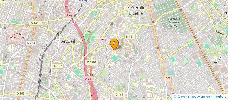 localisation de l'entreprise MONSIEUR ROMAIN LACOMBE à LE KREMLIN-BICETRE