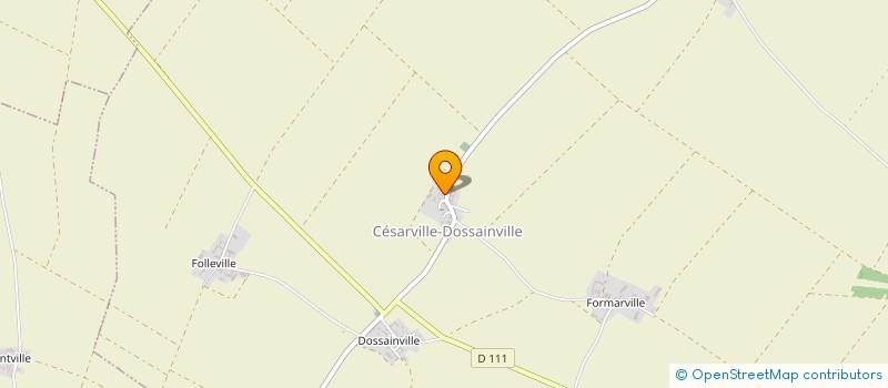 localisation de l'entreprise MONSIEUR ROMAIN LACOUTURE  CESARVILLE-DOSSAINVILLE