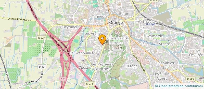localisation de l'entreprise MONSIEUR ROMAIN LACROIX à ORANGE