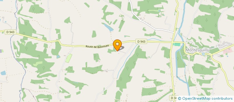 localisation de l'entreprise MONSIEUR ROMAIN LAFFORGUE  POUYLEBON