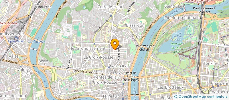 localisation de l'entreprise MONSIEUR ROMAIN LAFORET à LYON