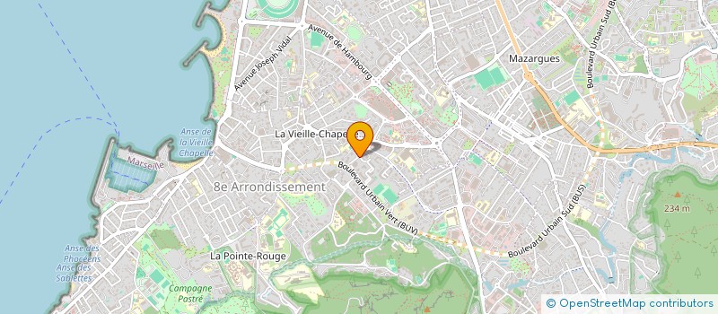 localisation de l'entreprise MONSIEUR ROMAIN LAMARCHE à MARSEILLE