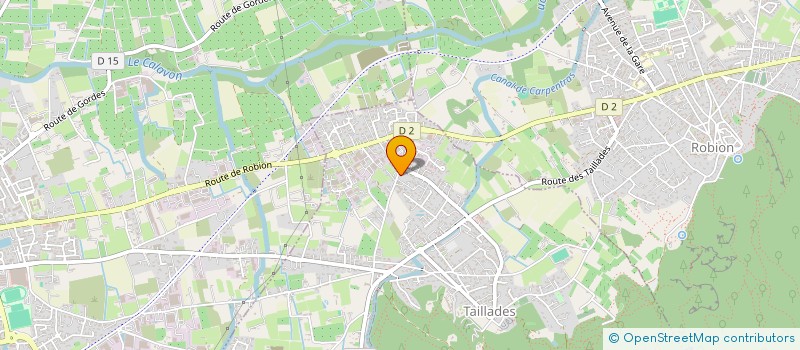 localisation de l'entreprise MONSIEUR ROMAIN LAMARRE  TAILLADES