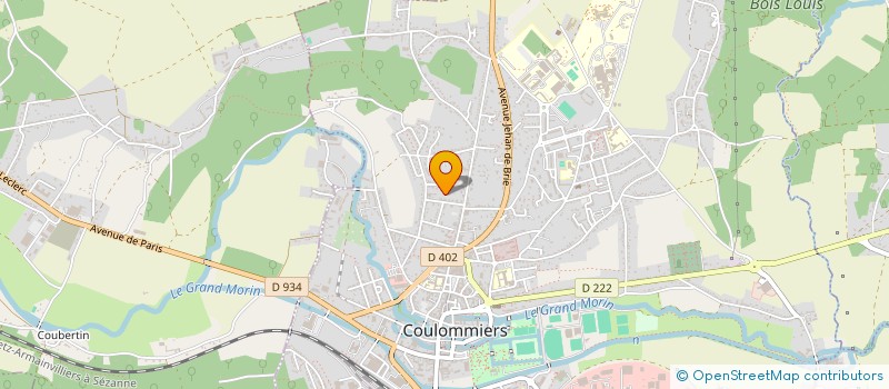 localisation de l'entreprise MONSIEUR ROMAIN LAMBERT à COULOMMIERS