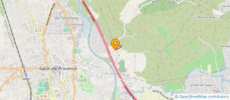 localisation de l'entreprise MONSIEUR ROMAIN LAMBERT  SALON-DE-PROVENCE