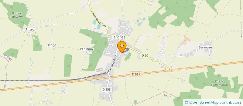 localisation de l'entreprise MONSIEUR ROMAIN LAMBERT  JARDRES