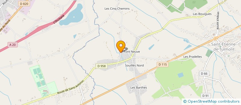 localisation de l'entreprise MONSIEUR ROMAIN LAMBERTI  PUYGAILLARD-DE-QUERCY