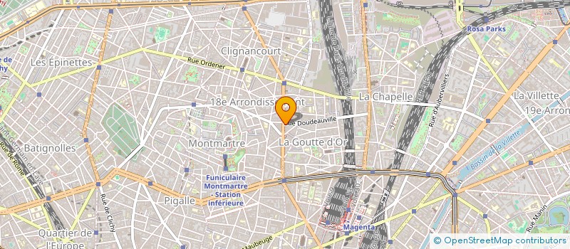 localisation de l'entreprise MONSIEUR ROMAIN LAMON  PARIS