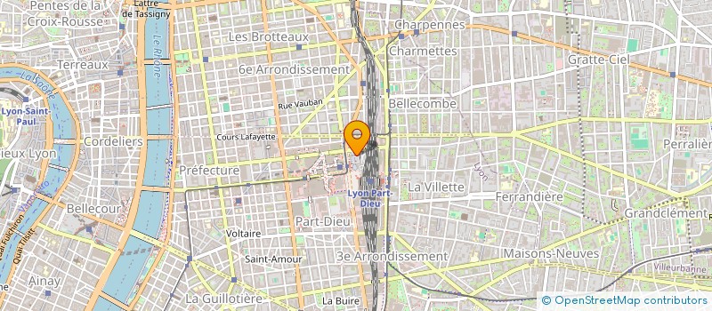 localisation de l'entreprise MONSIEUR ROMAIN LAMOTHE  LYON