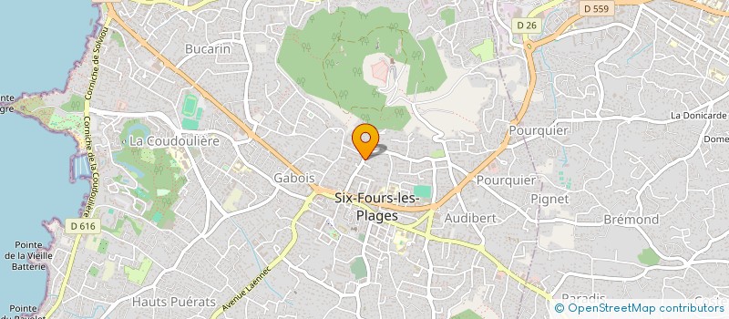 localisation de l'entreprise MONSIEUR ROMAIN LAN à SIX-FOURS-LES-PLAGES