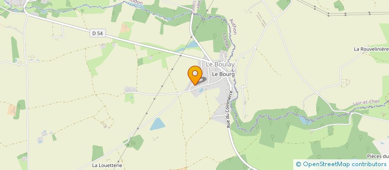 localisation de l'entreprise MONSIEUR ROMAIN LANCON  LE BOULAY