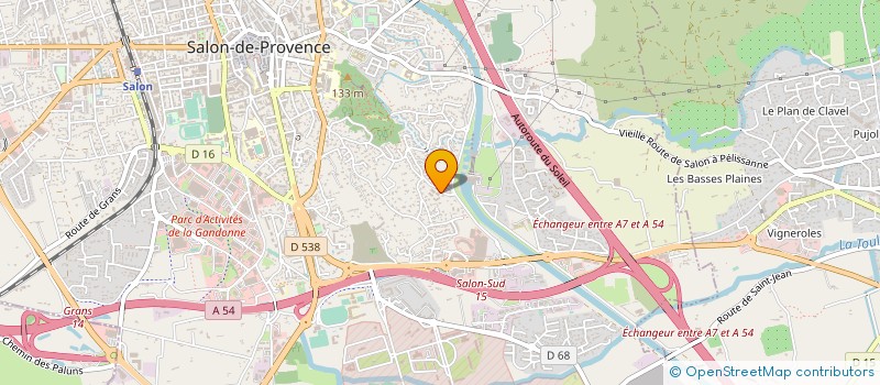 localisation de l'entreprise MONSIEUR ROMAIN LANDY  SALON-DE-PROVENCE