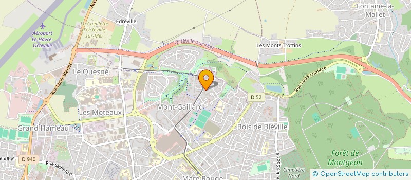 localisation de l'entreprise MONSIEUR ROMAIN LANGLAIS à LE HAVRE