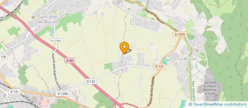 localisation de l'entreprise MONSIEUR ROMAIN LANZALOTTA  LA BUISSE