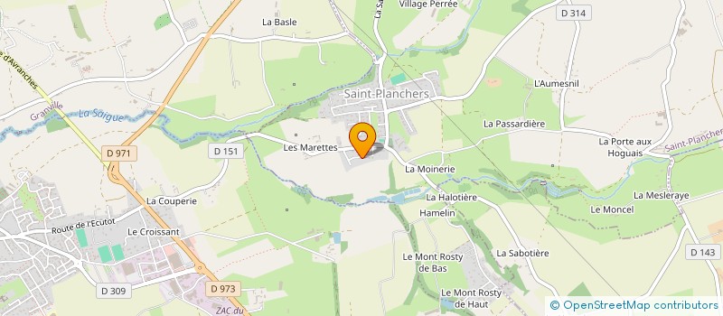 localisation de l'entreprise MONSIEUR ROMAIN LAPIE à SAINT-PLANCHERS
