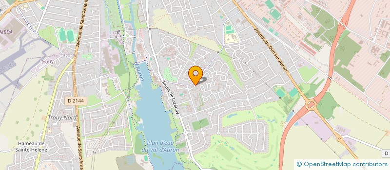 localisation de l'entreprise MONSIEUR ROMAIN LAPIERRE  SAINT-FLORENT-SUR-CHER