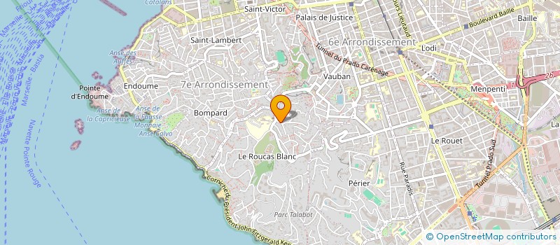 localisation de l'entreprise MONSIEUR ROMAIN LARRIEU à MARSEILLE