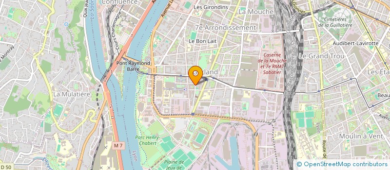 localisation de l'entreprise MONSIEUR ROMAIN LAURENT  LYON