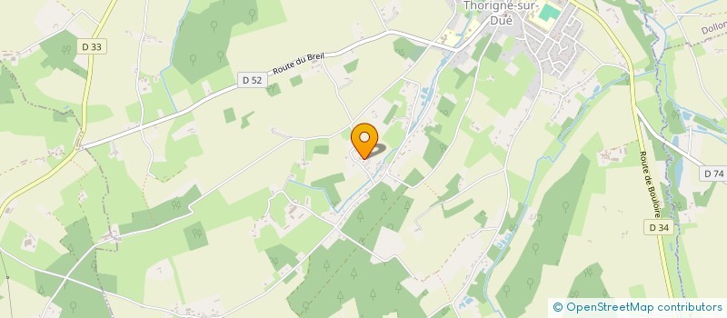 localisation de l'entreprise MONSIEUR ROMAIN LAURENT  LA CHAPELLE SAINT-REMY