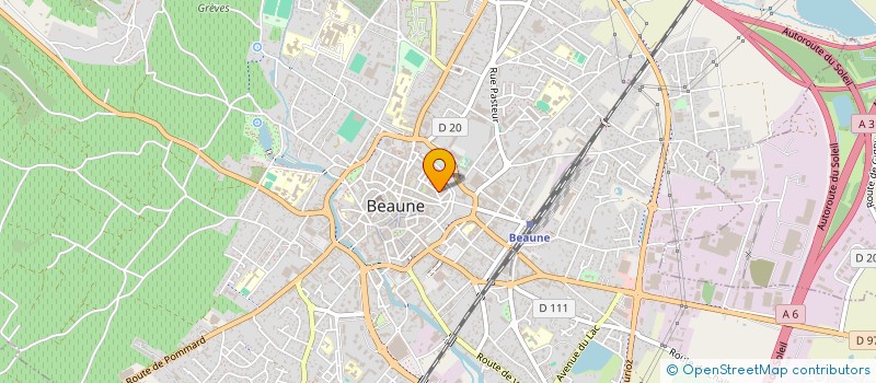 localisation de l'entreprise MONSIEUR ROMAIN LAUTISSIER à BEAUNE