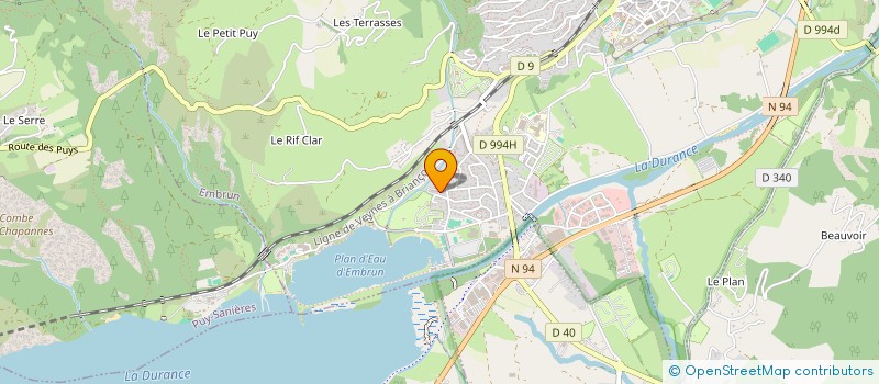 localisation de l'entreprise MONSIEUR ROMAIN LAVAUR à EMBRUN