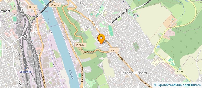 localisation de l'entreprise MONSIEUR ROMAIN LAYA  BONSECOURS